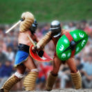 Gladiatoren-Training in Trier