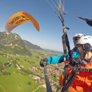 Paerchenflug mit 2 Gleitschirmen