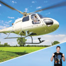 Hubschrauber Rundflug (30 Min.) & T-Shirt