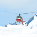 Helikopterflug von Muenchen nach Kitzbuehel zum Skifahren
