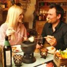 Romantische Huettenuebernachtung mit Fondue fuer 2