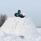 Iglubau &amp, Schneeschuhwanderung in Leogang