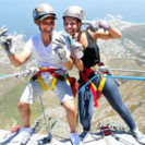 Abseilen am Tafelberg &amp, Uebernachtung im Luxus-Wohnwagen fuer 2