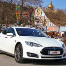 Tesla Model S P90D 'Ludicrous' fahren in Oesterreich