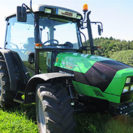 Traktor fahren im Bergischen Land