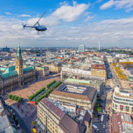 Sightseeing Heli-Flug ueber Hamburg (20 Minuten)