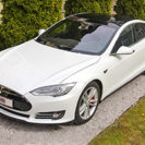 Tesla Model S P90D Ludicrous bei Bischofshofen (24 Std.)