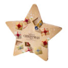 Adventskalender Stern, inkl. Tischaufsteller, 24Stk. Lindt & Sprüngli "Minis"