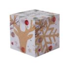 Adventskalender Würfel, 24 Mini-Lindor-Kügelchen, 5 Geschmacksrichtungen