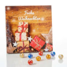 Adventskalender, inkl. Tischaufsteller, 24Stk. Lindt & Sprüngli "Minis"