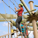 Hochseilgarten fuer 4 - Arena Muenchen