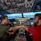 Böing 737 Flugsimulator in Berlin für 2