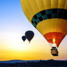 Ballonfahrt in den Sonnenaufgang im Thurgau