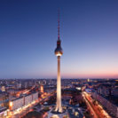 Staedtetrip Berlin mit Fernsehturm-Dinner fuer 2 (2 Tage)
