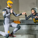Bodyflying (2 Min.) in Prag