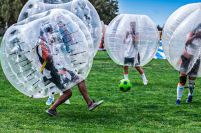 Die Fussball-Gaudi mit der Extra-Knautschzone!