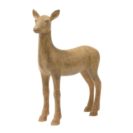 Deko-Figur Natur Hirschkuh