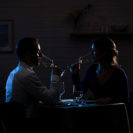 Dinner in the Dark & Magie Show bei Stuttgart für 2