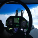 Kampfjet-Flugsimulator F A-18 Super Hornet Raum Leipzig