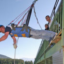 House Running von der Jauntal Bruecke