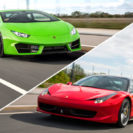 Ferrari 458 Spider & Lamborghini Huracán fahren