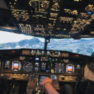 Full-Motion Flugsimulator Boeing 737