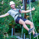 Flying Fox fuer 2 - Arena Muenchen