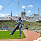 Flying Fox im Olympiastadion München