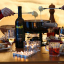 Fondue-Abend im Iglu-Restaurant