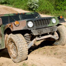 Hummer H1 im Gelaende fahren in Mitteldeutschland (30 Min.)