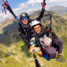 Gleitschirm Tandem fuer Kinder