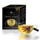 Geschenkset Tasse & exquisiTea gelber Tee, 200 ml