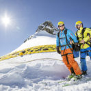 Gleitschirm Tandemflug mit Pistenstart