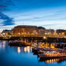 Candle Light Dinner & Hafenlichterfahrt Hamburg für 2