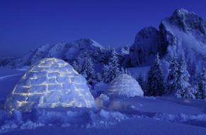 Die eiskalte Alternative zum Bett im Kornfeld.