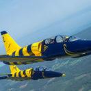 Jet-Kunstflug in Lettland