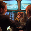 Flugsimulator King Air 200 in Stuttgart
