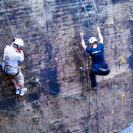 Klettertag im Stahlwerk Duisburg