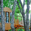 Baumhaus-Kurzurlaub in Bitterfeld-Wolfen für 4