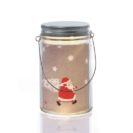 LED Deko-Glasdose Wichtel, beleuchtet, ca. H14 cm