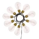LED Lichterkette Glühlampe