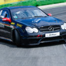 Mercedes CLK 63 DTM Drift-Taxi am Hockenheimring Mercedes Arena
