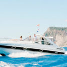 Motoryacht-Tagesausflug auf Ibiza fuer bis zu 9 Personen
