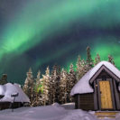 Romantischer Nordlichter-Kurzurlaub in Lappland für 2