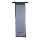 Organdy-Vorhang Wichtel, mit niedlichem Wichtel-Druck, 100% Baumwolle, ca. L150 x B45 cm