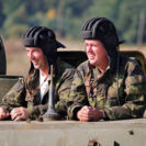 Panzer-Taxi bei Prag