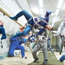 Parabelflug in der IIjuschin II-76 bei Moskau