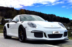 Drück die Sport-Taste  beim Porsche GT3 RS fahren in St. Gallen!