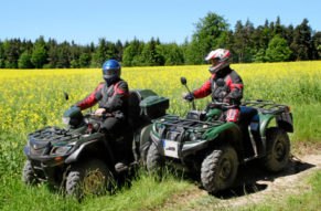 Quad Tour auf und neben der Strasse!