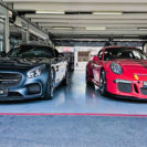 Porsche GT3 & Mercedes AMG GT-S Nordschleifen-Renntaxi